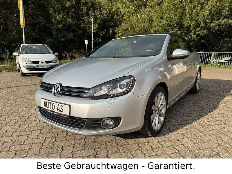 Silber Gebraucht 2013 VW Golf Cabriolet Basis Cabrio | 9.900 € (Guter Preis) - Bild 1/4