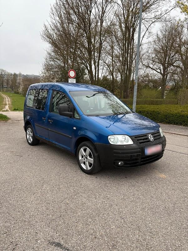 Usata VW Caddy 105 CV (77 kW) 2005 Blu Monovolume