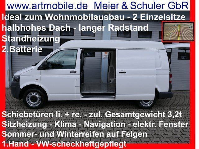 Weiß Gebraucht 2012 VW T5 Van | 14.900 € (Fairer Preis) - Bild 1/4