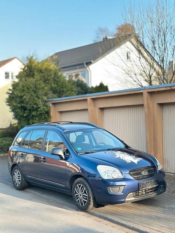 Gebraucht Kia Carens 140 PS (102 kW) 2007 Blau Van / Kleinbus