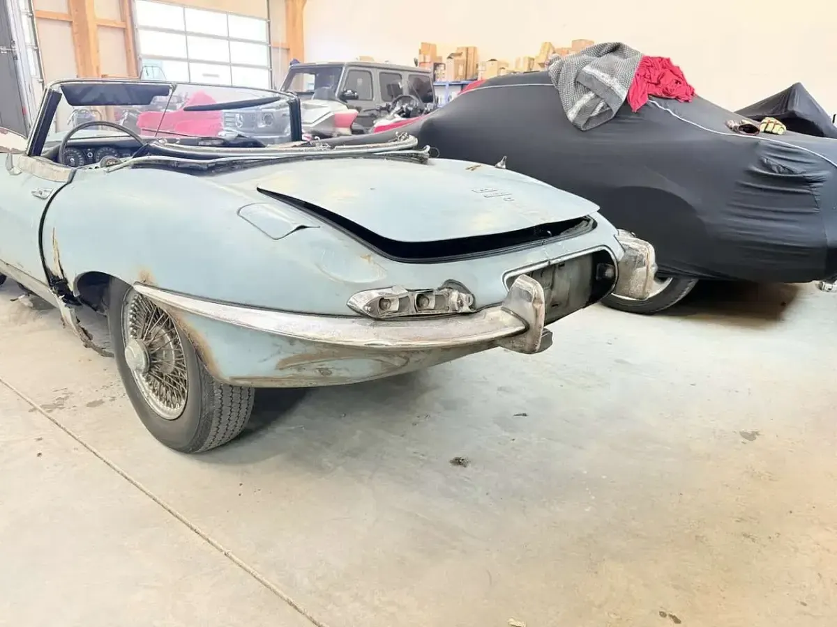 Gebraucht Jaguar E-Type 209 PS (153 kW) 1967 Blau Cabrio