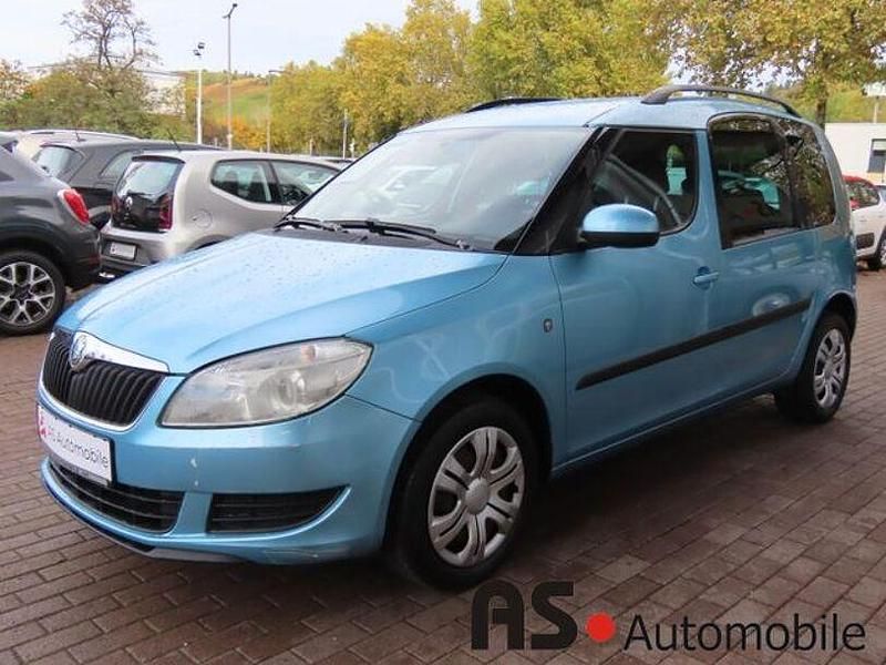 Gebraucht Skoda Roomster Ambition 86 PS (63 kW) 2012 Miami blau metallic Van / Kleinbus