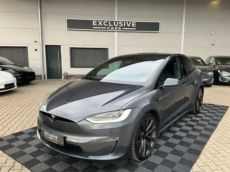 Used Tesla Model X Plaid 759 kW (1033 HP) 2022 Grey SUV