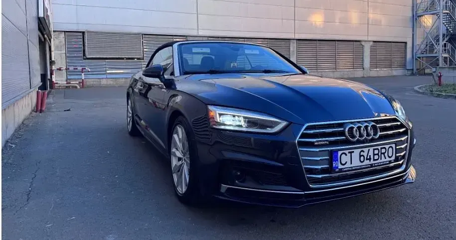 Używany Audi A5 Cabriolet Sport 252 KM (185 kW) 2018 Czarny Kabriolet