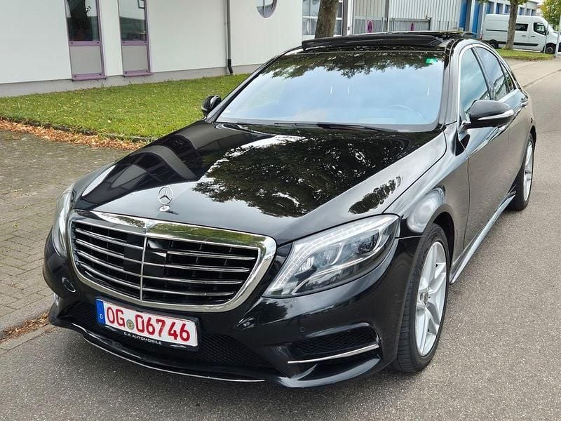 Schwarz Gebraucht 2015 Mercedes S350 AMG line Limousine | 27.777 € (Etwas zu teuer) - Bild 1/4