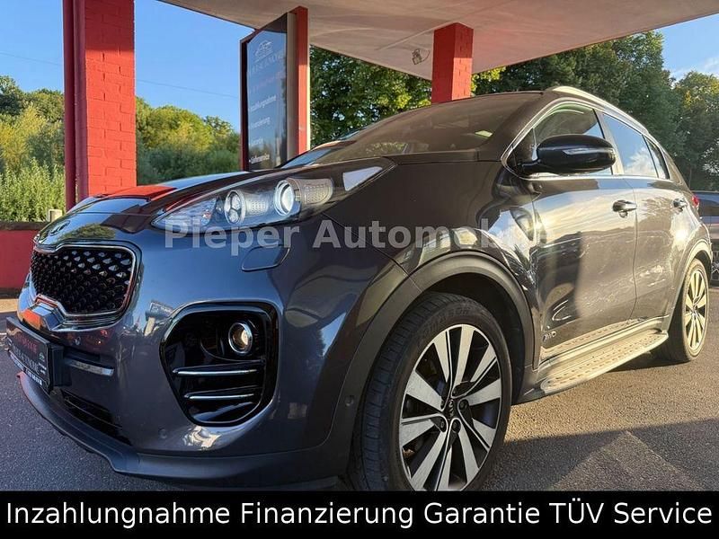 Grau Gebraucht 2016 Kia Sportage Platinum Edition SUV | 15.490 € (Fairer Preis) - Bild 1/4
