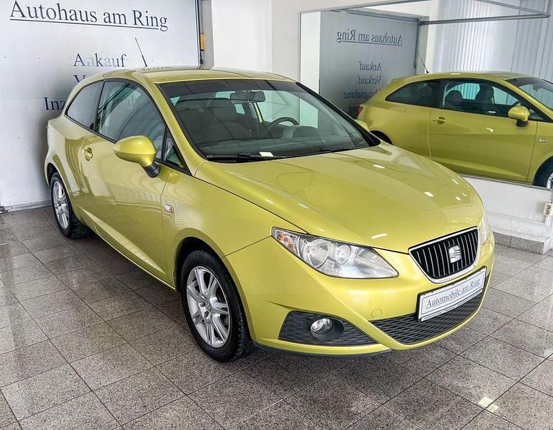 Grün Gebraucht 2010 Seat Ibiza SC Style Kleinwagen | 4.880 € (Fairer Preis) - Bild 1/4
