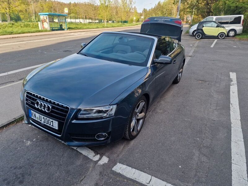 Grau Gebraucht 2010 Audi A5 Cabriolet Ambiente Cabrio | 14.400 € (Superpreis) - Bild 1/4