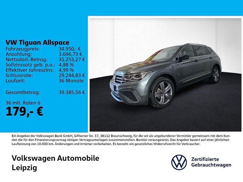 Grau Gebraucht 2025 VW Tiguan Allspace Move SUV | 34.950 € (Guter Preis) - Bild 1/3