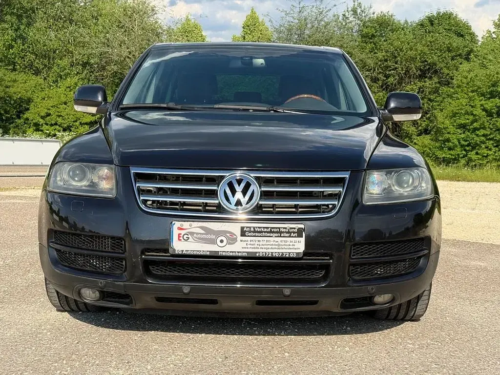Gebraucht VW Touareg 224 PS (164 kW) 2006 Black magic pearlescent SUV