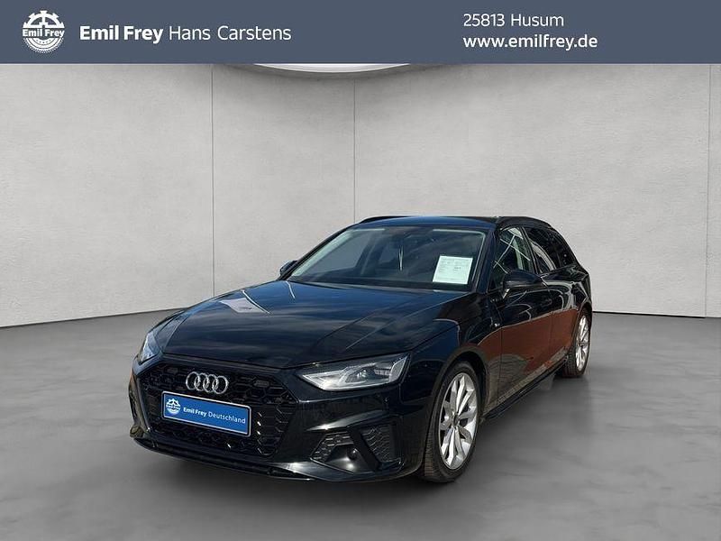 Schwarz Gebraucht 2023 Audi A4 S-Line Kombi | 28.777 € (Superpreis) - Bild 1/4