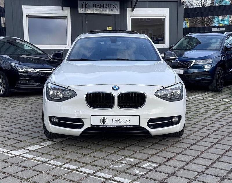 Gebraucht BMW 116 Advantage 136 PS (100 kW) 2014 Weiß Kleinwagen