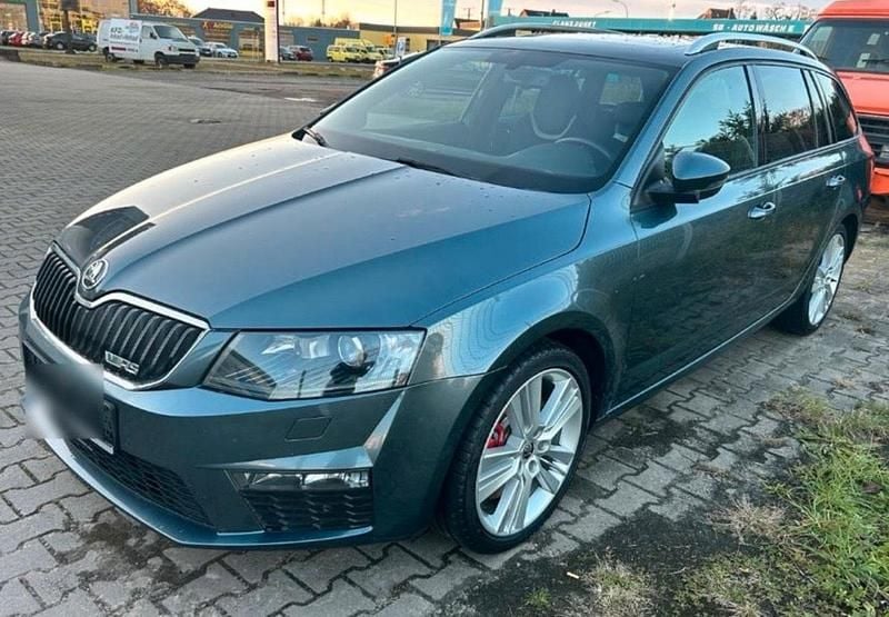 Gebraucht Skoda Octavia vRS 184 PS (135 kW) 2015 Grau Kleinwagen