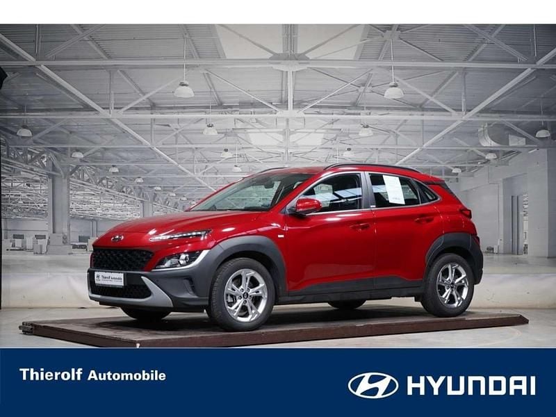 Pulse red Gebraucht 2021 Hyundai Kona Trend SUV | 14.980 € (Superpreis) - Bild 1/4