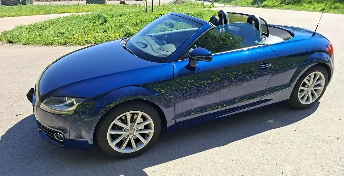 Gebraucht Audi TT Roadster 160 PS (117 kW) 2012 Blau Cabrio