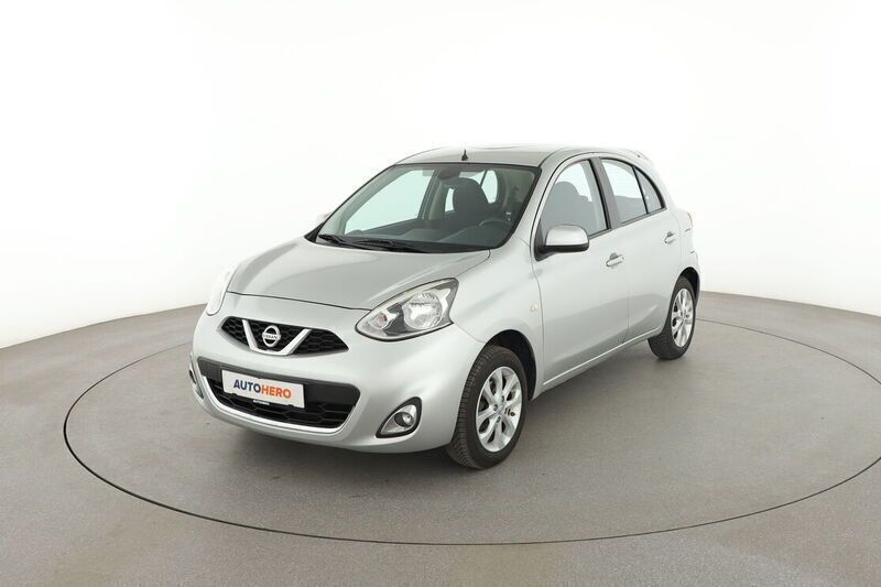 Grau Gebraucht 2015 Nissan Micra Acenta Kleinwagen | 7.720 € (Etwas zu teuer) - Bild 1/4