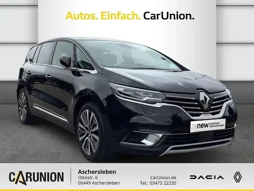 Gebraucht Renault Espace Initiale 189 PS (139 kW) 2021 Schwarz Van / Kleinbus
