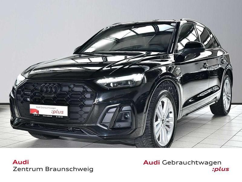 Mythosschwarz metallic Gebraucht 2022 Audi Q5 S-Line SUV | 43.430 € (Fairer Preis) - Bild 1/4