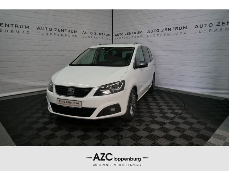 Rein weiss Gebraucht 2022 Seat Alhambra FR-Line Van / Kleinbus | 28.950 € (Teuer) - Bild 1/4