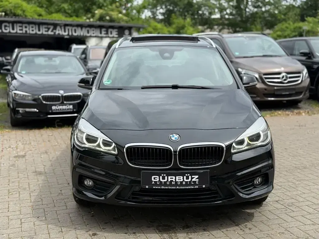 Gebraucht BMW 218 Gran Tourer 136 PS (100 kW) 2016 Schwarz Van / Kleinbus