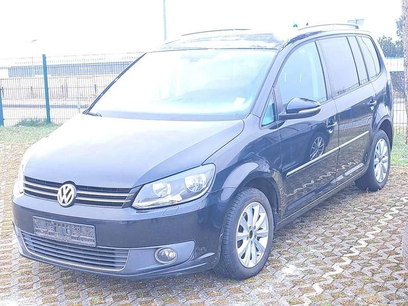 Gebraucht VW Touran Highline 105 PS (77 kW) 2011 Schwarz Van / Kleinbus