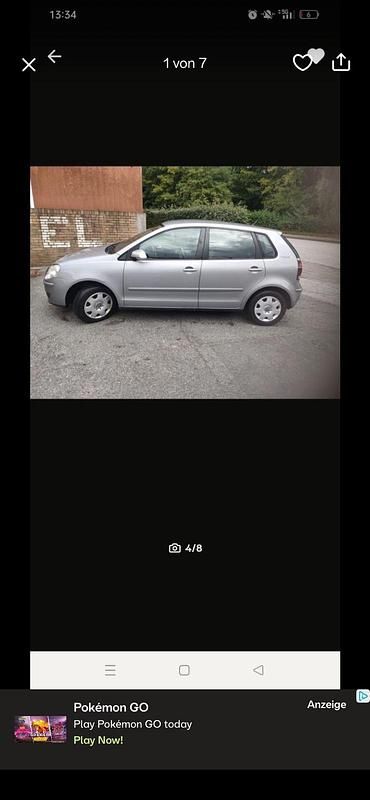 Gebraucht VW Polo 2007 Silber Kleinwagen