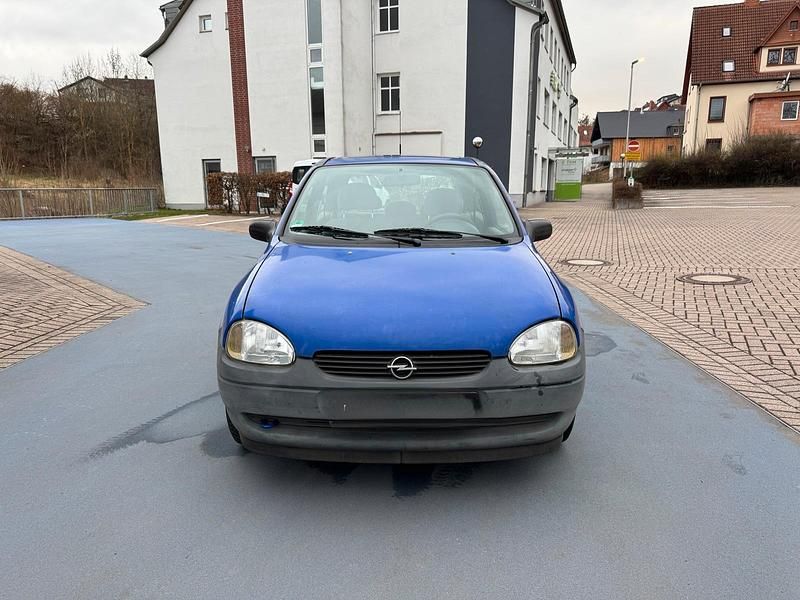 Gebraucht Opel Corsa 54 PS (39 kW) 1998 Blau Kleinwagen
