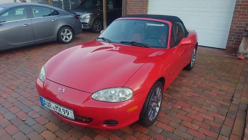 Gebraucht Mazda MX5 110 PS (80 kW) 2004 Rot Cabrio