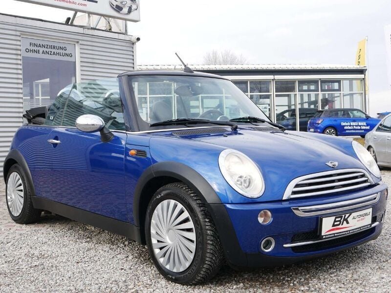 Blau Gebraucht 2007 Mini One Cabriolet Cabrio | 3.990 € (Fairer Preis) - Bild 1/4