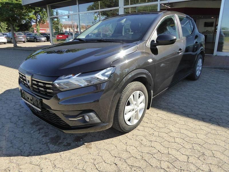 Schwarz Gebraucht 2022 Dacia Sandero Comfort Kleinwagen | 11.990 € (Superpreis) - Bild 1/4