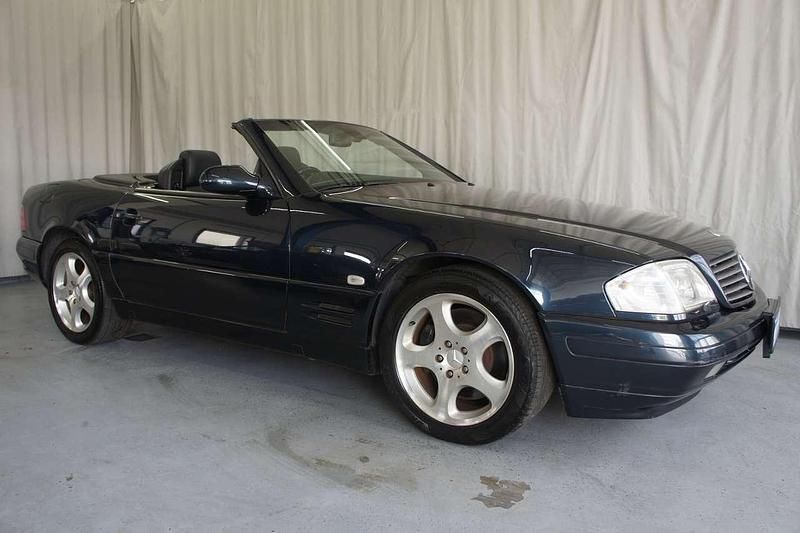 Gebraucht Mercedes SL320 224 PS (164 kW) 2000 Smaragdschwarz 189 Cabrio