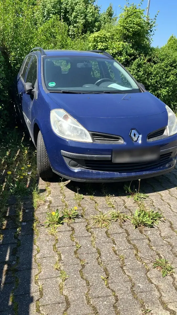 Gebraucht Renault Clio GrandTour Authentique 75 PS (55 kW) 2008 Blau Kombi