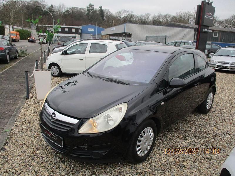 Schwarz Gebraucht 2007 Opel Corsa Catch Me Kleinwagen | 1.999 € (Fairer Preis) - Bild 1/2