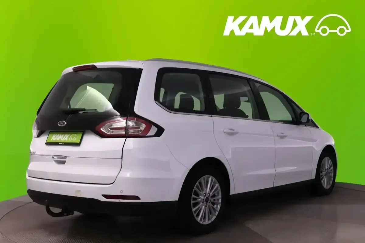 Gebraucht Ford Galaxy 150 PS (110 kW) 2021 Weiß Van / Kleinbus