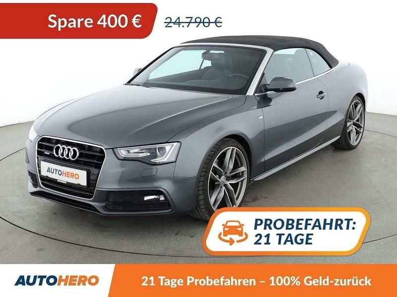Gray Gebraucht 2016 Audi A5 Cabriolet S-Line Cabrio | 24.390 € (Etwas zu teuer) - Bild 1/3