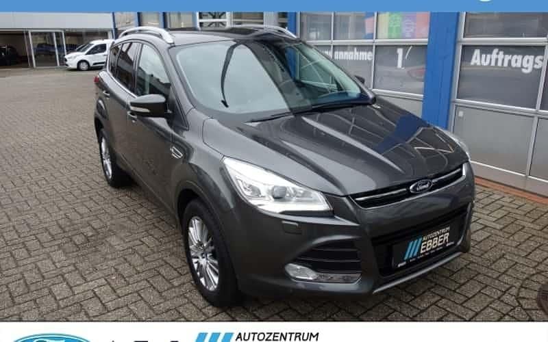 Grau Gebraucht 2014 Ford Kuga Titanium SUV | 10.781 € (Fairer Preis) - Bild 1/4