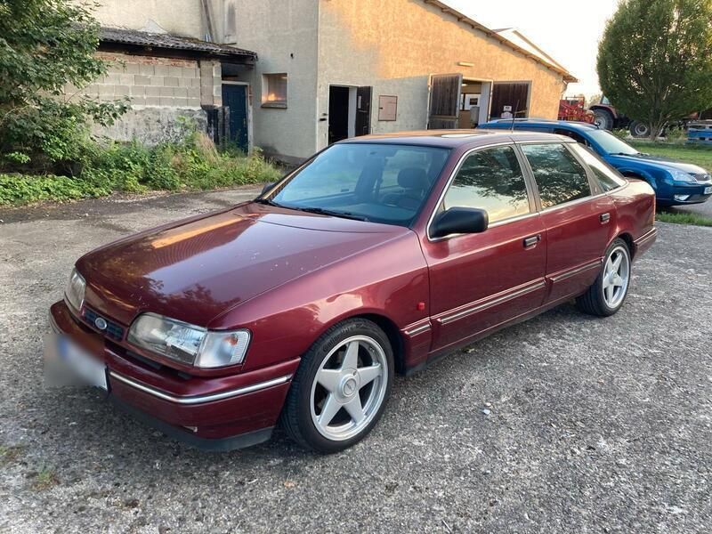 Rot Gebraucht 1991 Ford Scorpio Limousine | 5.300 € - Bild 1/4