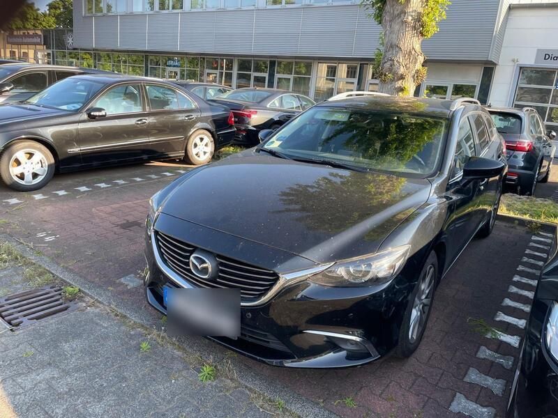 Schwarz Gebraucht 2015 Mazda 6 Prime-Line Kombi | 10.400 € (Fairer Preis) - Bild 1/4