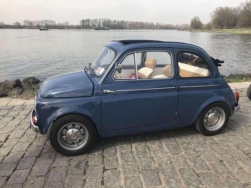 Gebraucht Fiat 500C 24 PS (17 kW) 1963 Blau Cabrio