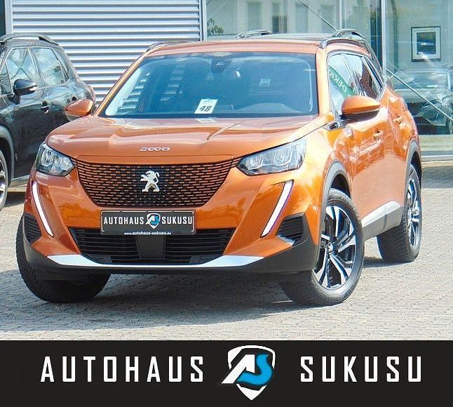 Orange Gebraucht 2022 Peugeot e-2008 Allure SUV | 15.990 € (Superpreis) - Bild 1/4
