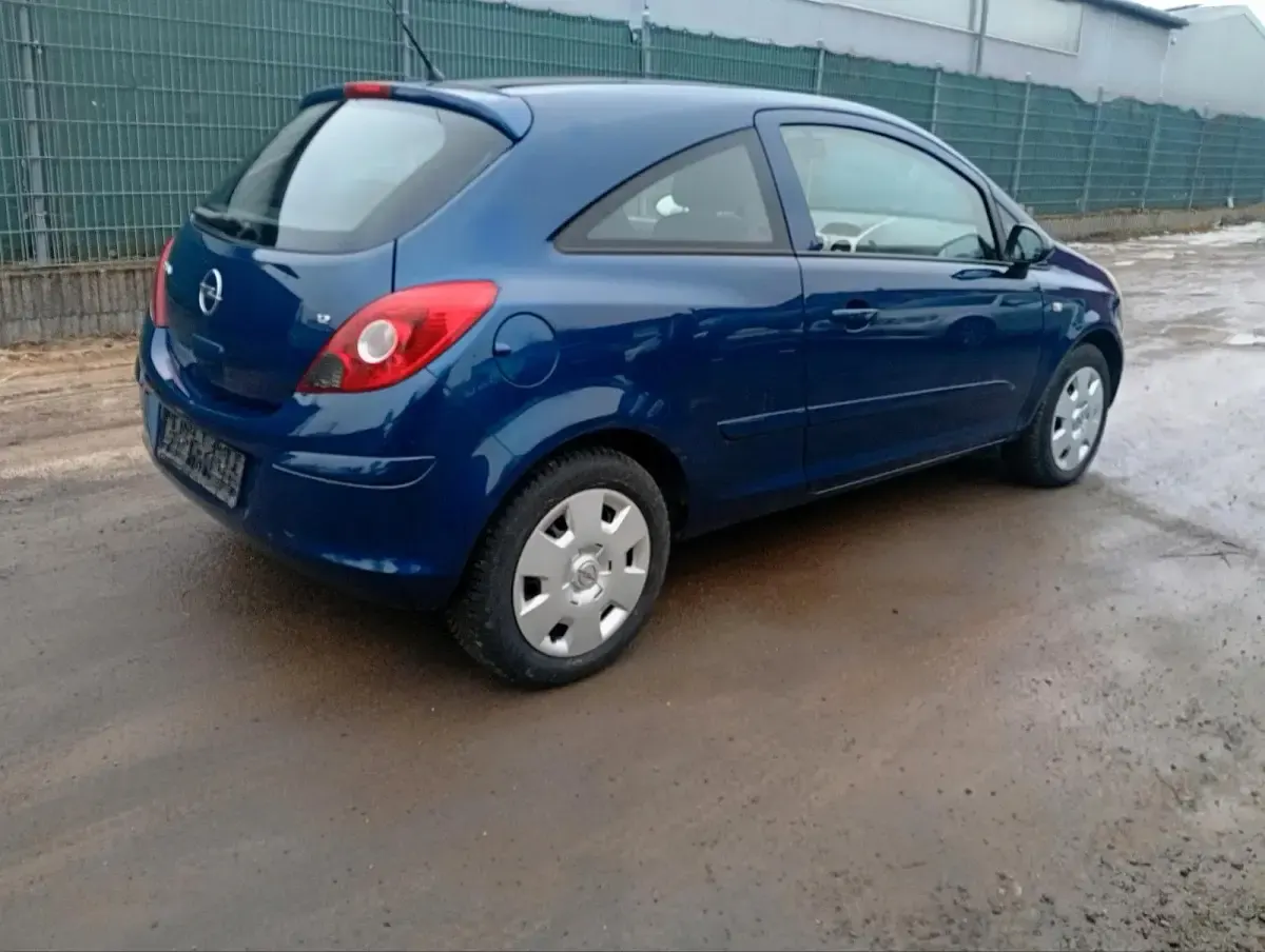 Gebraucht Opel Corsa 75 PS (55 kW) 2007 Blau Kleinwagen