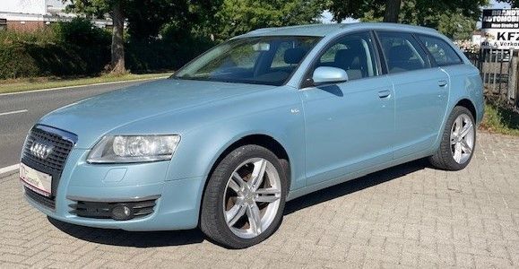 Blau Gebraucht 2007 Audi A6 Sport Kombi | 5.490 € (Etwas zu teuer) - Bild 1/4