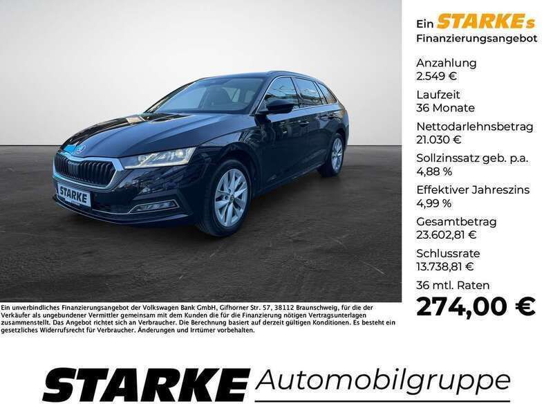 Schwarzmagic perleffekt Gebraucht 2021 Skoda Octavia Style Kombi | 23.579 € (Fairer Preis) - Bild 1/3