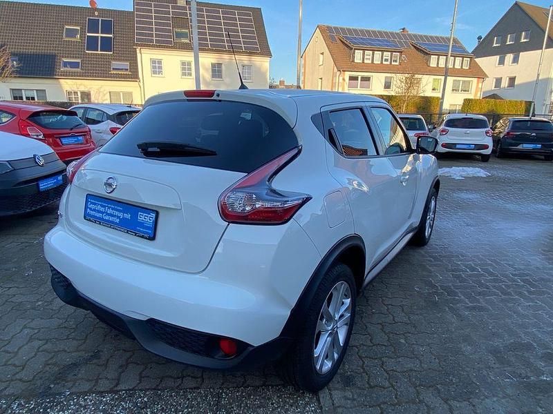Gebraucht Nissan Juke Acenta 117 PS (86 kW) 2016 Weiß SUV