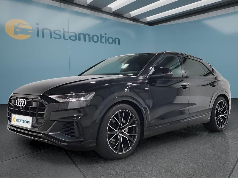 Schwarz Gebraucht 2022 Audi Q8 SUV | 61.799 € (Teuer) - Bild 1/4