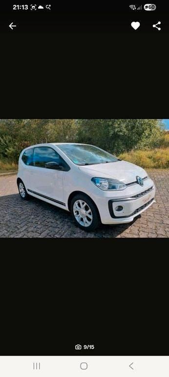 Gebraucht VW up! CLUB 75 PS (55 kW) 2017 Weiß Kleinwagen