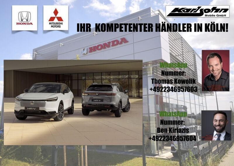 Schwarz Neu 2025 Honda HR-V Advance SUV | 36.890 € (Fairer Preis) - Bild 1/2