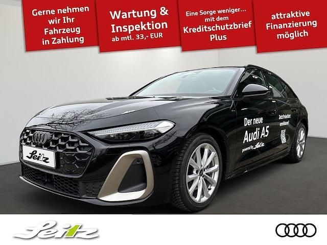 Mythosschwarz metallic Gebraucht 2024 Audi A5 Edition .1 Coupé | 47.690 € (Superpreis) - Bild 1/2