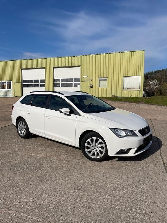 Gebraucht Seat Leon ST Reference 105 PS (77 kW) 2015 Weiß Kombi