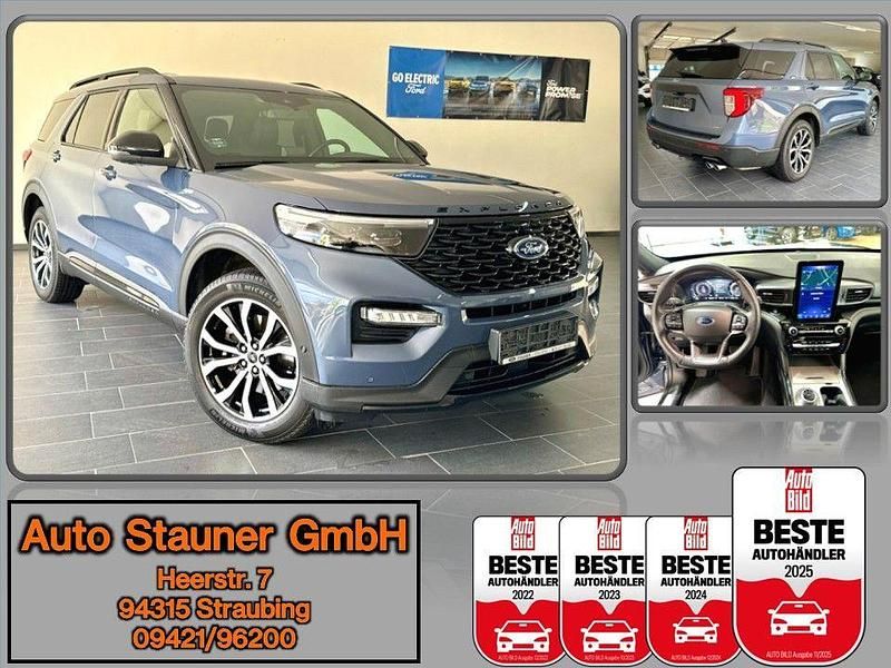 Infinite blau metallic Gebraucht 2021 Ford Explorer ST-Line SUV | 46.980 € (Fairer Preis) - Bild 1/4
